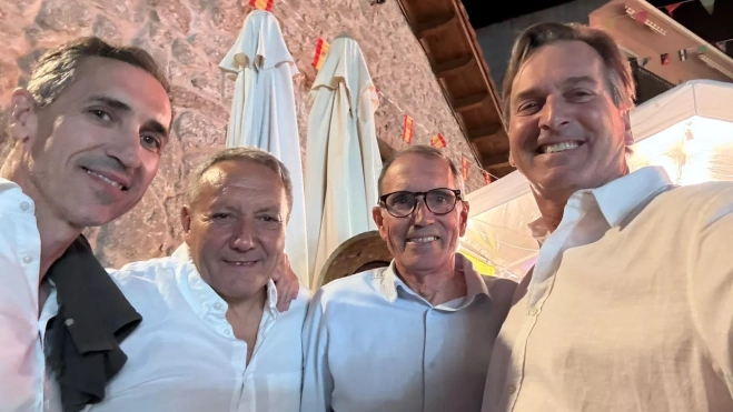 Tomás Luna, Juanma Miranda, José Esteban y Russel Sanguino Tomás Luna, Juanma Miranda, José Esteban y Russel Sanguino