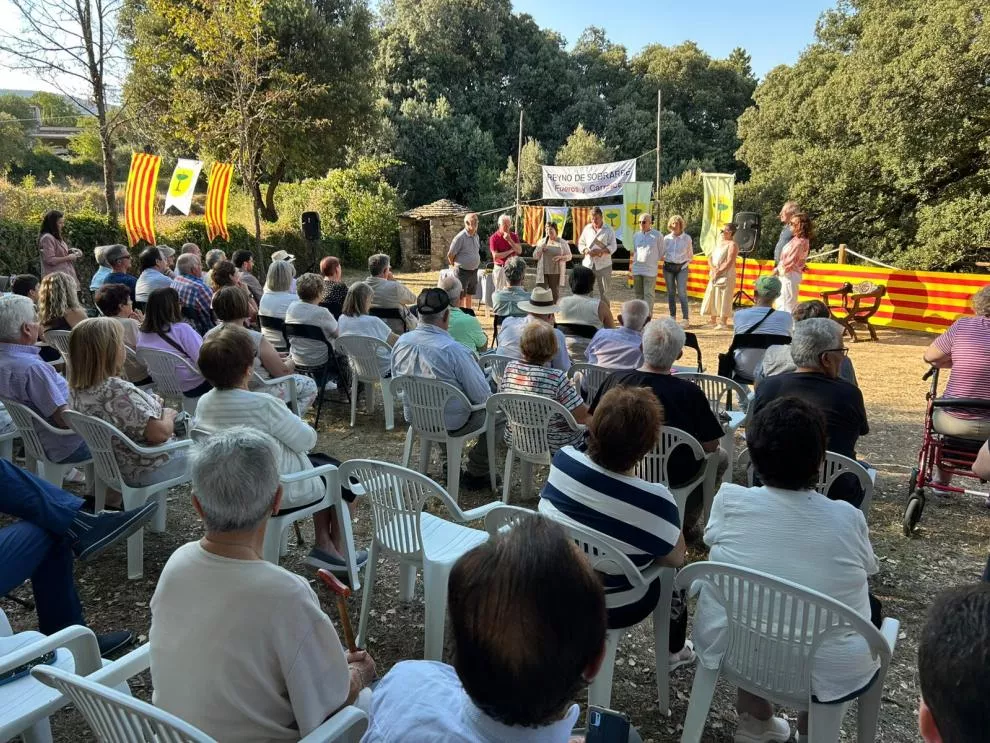 Juramento de los Fueros de Sobrarbe y la firma del convenio para el centro de visitantes de Lecina