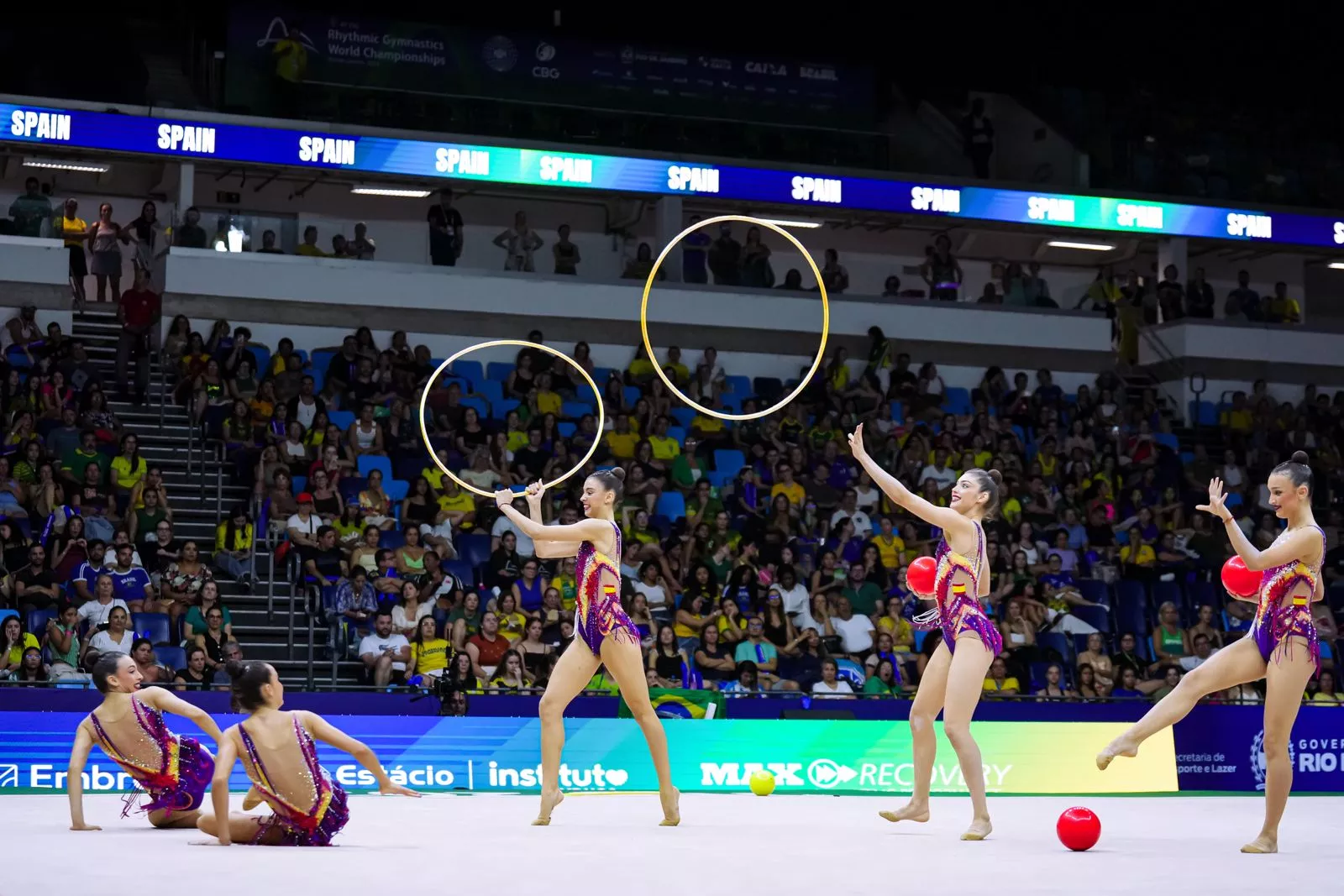 España, bronce en el Mundial de Brasil. Foto RFEG