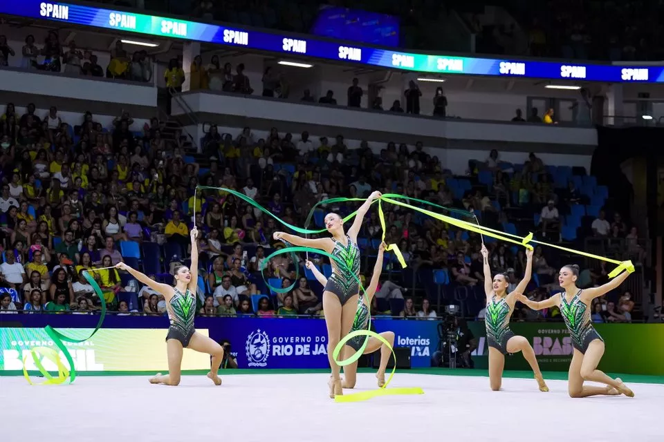España, bronce en el Mundial de Brasil. Foto RFEG