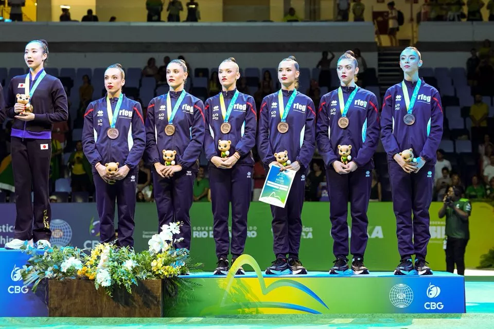 España, bronce en el Mundial de Brasil. Foto RFEG 