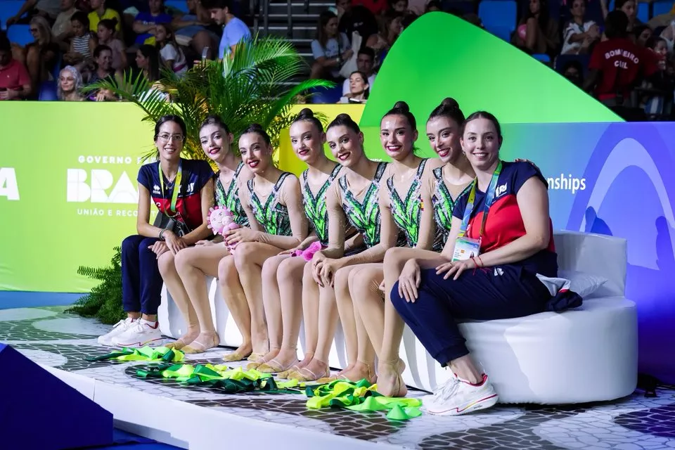 España, bronce en el Mundial de Brasil. Foto RFEG 