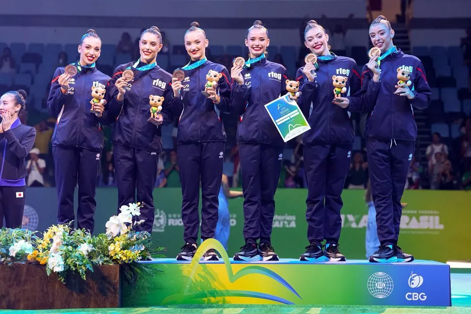 España, bronce en el Mundial de Brasil. Foto RFEG
