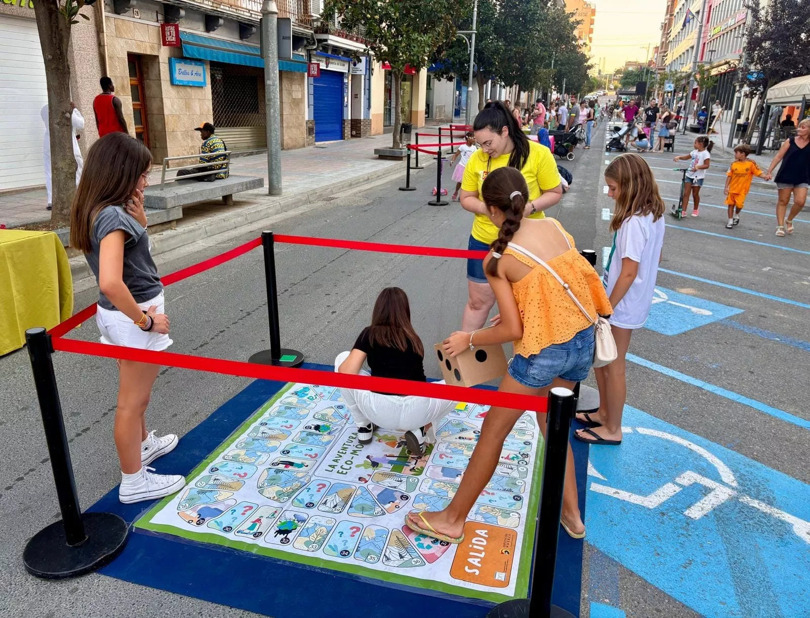 Jornada de movilidad sostenible en Binéfar