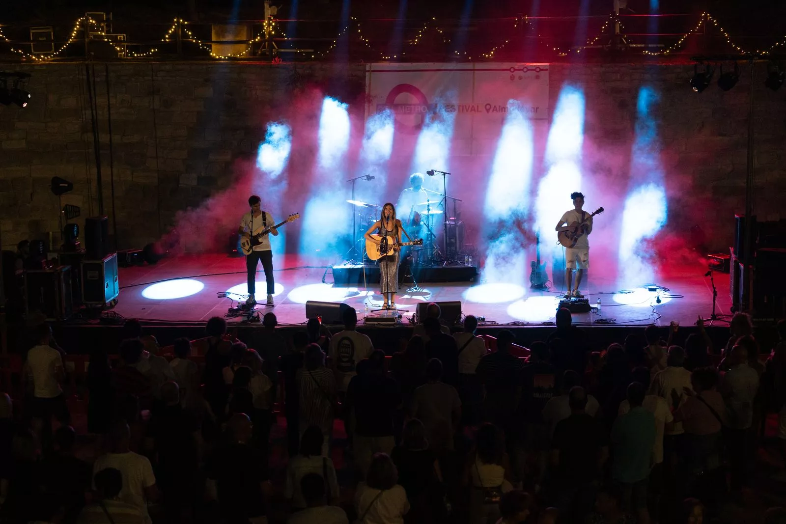 Mercedes Cañas, en el Metro Festival 2025. Foto Alejandro Meavilla 