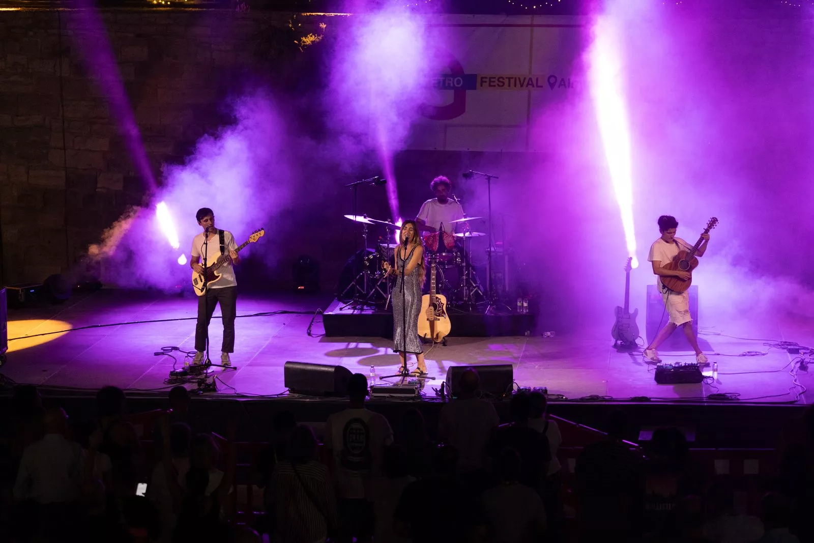 Mercedes Cañas, en el Metro Festival 2025. Foto Alejandro Meavilla 