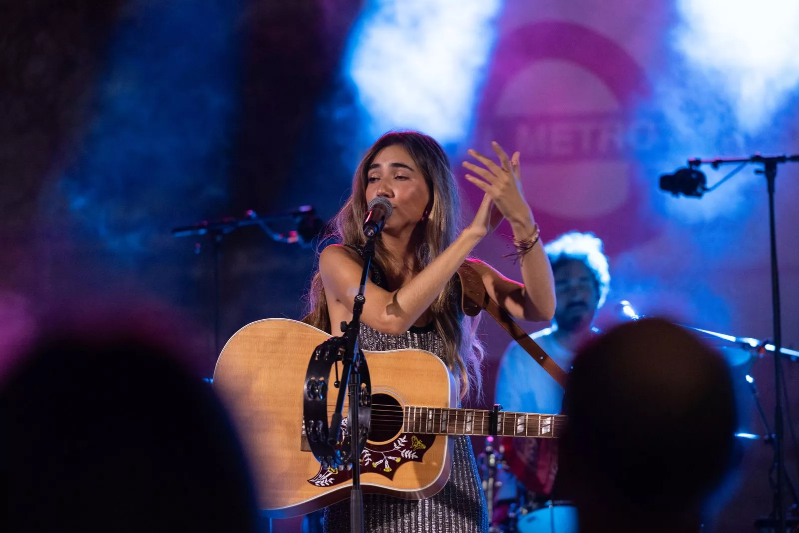 Mercedes Cañas, en el Metro Festival 2025. Foto Alejandro Meavilla 