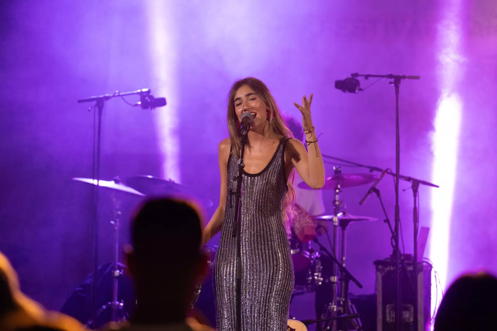 Mercedes Cañas, en el Metro Festival 2025. Foto Alejandro Meavilla 