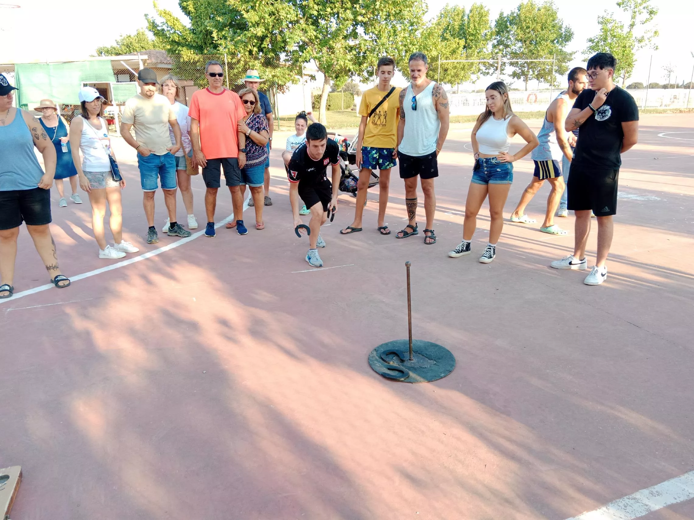 Juegos en Arbanies. Herraduras