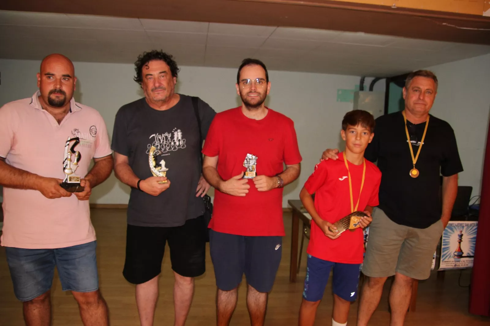 II Torneo de Ajedrez San Antolín en Sariñena. Foto Carlos Neofato