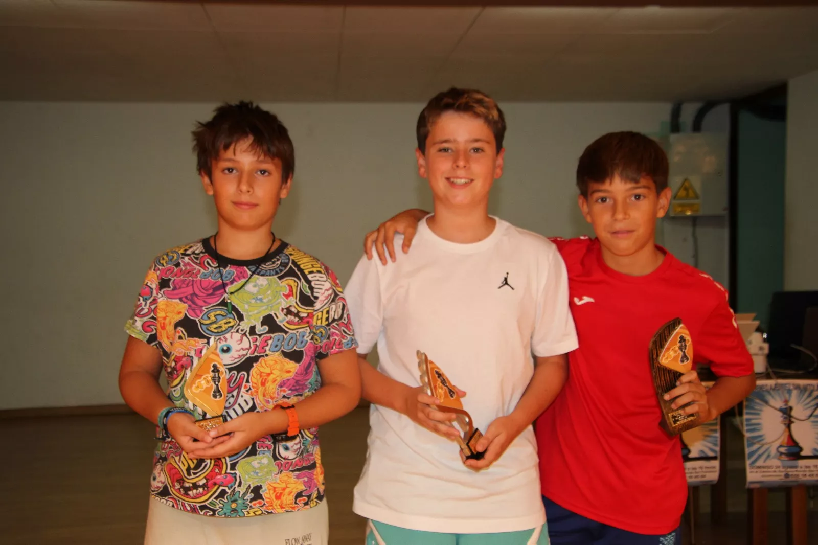 II Torneo de Ajedrez San Antolín en Sariñena. Foto Carlos Neofato