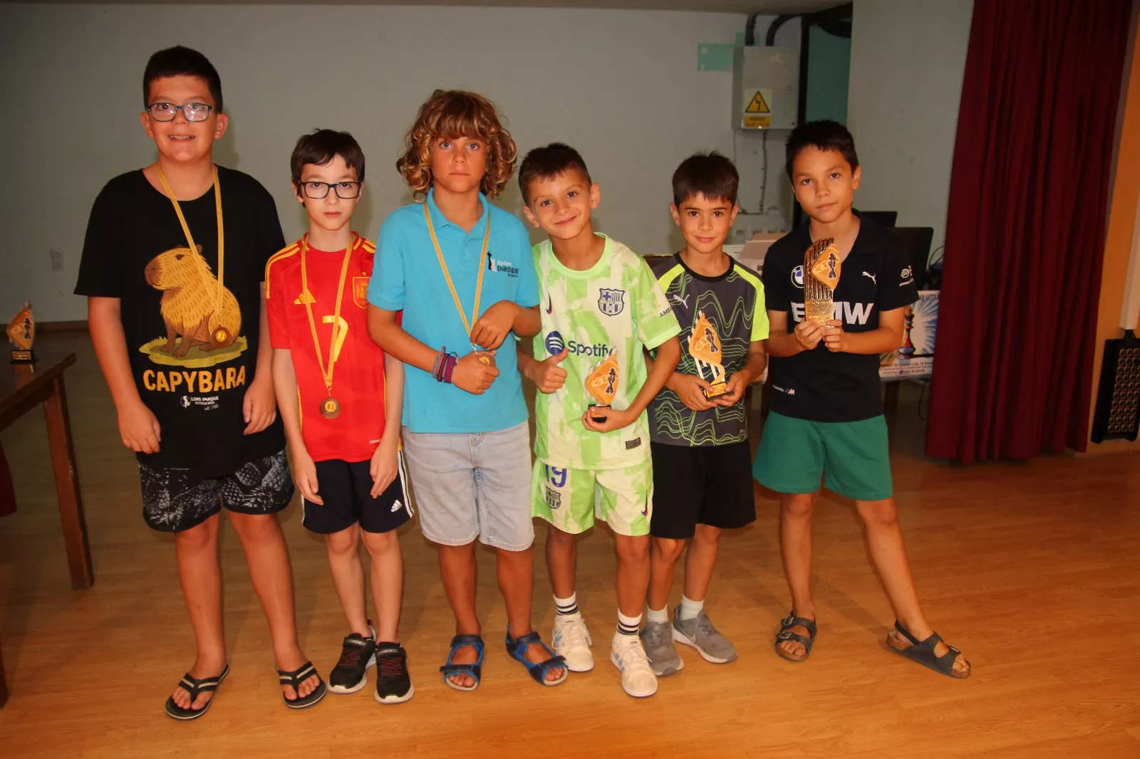 II Torneo de Ajedrez San Antolín en Sariñena. Foto Carlos Neofato