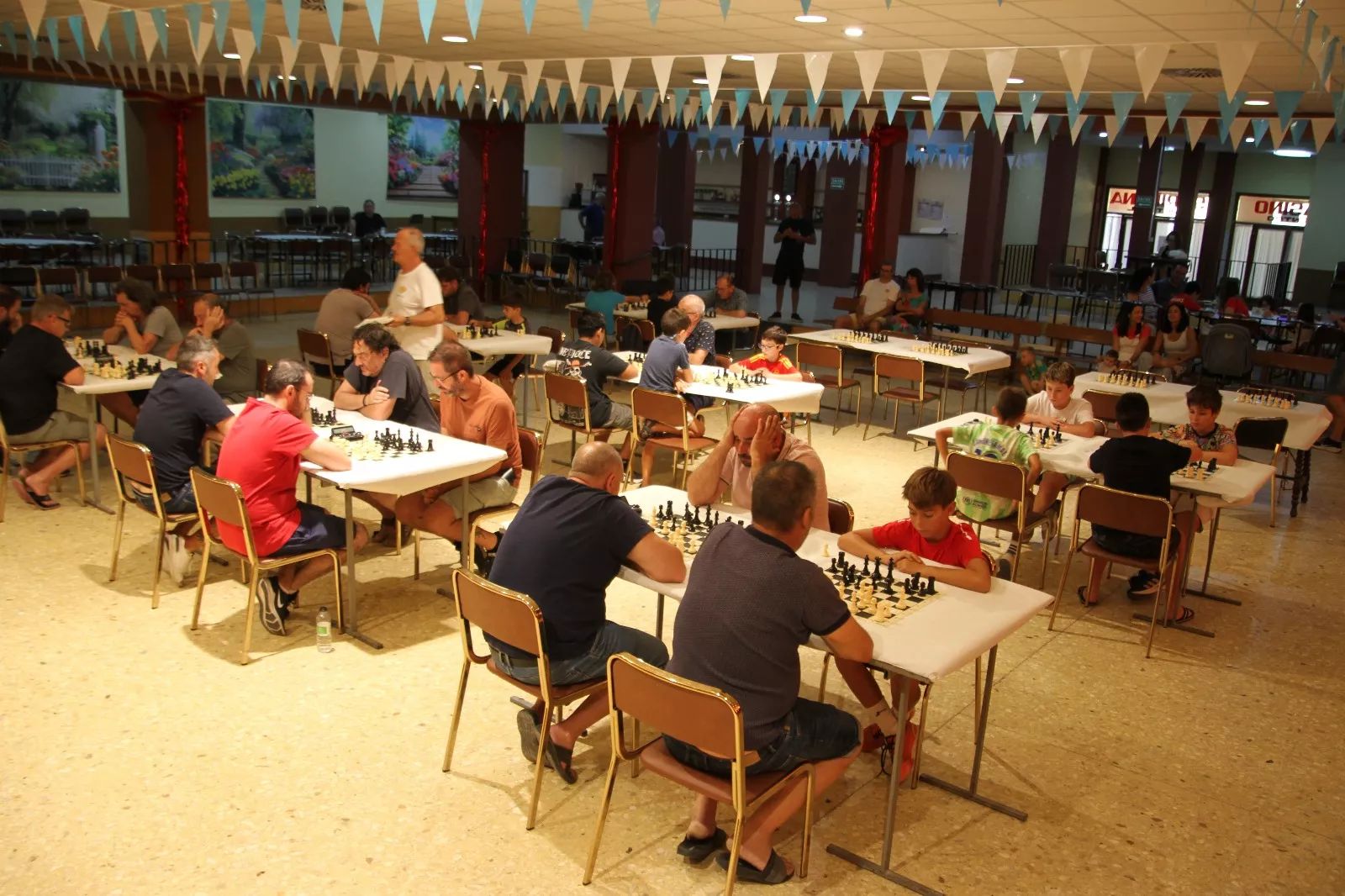 II Torneo de Ajedrez San Antolín en Sariñena. Foto Carlos Neofato