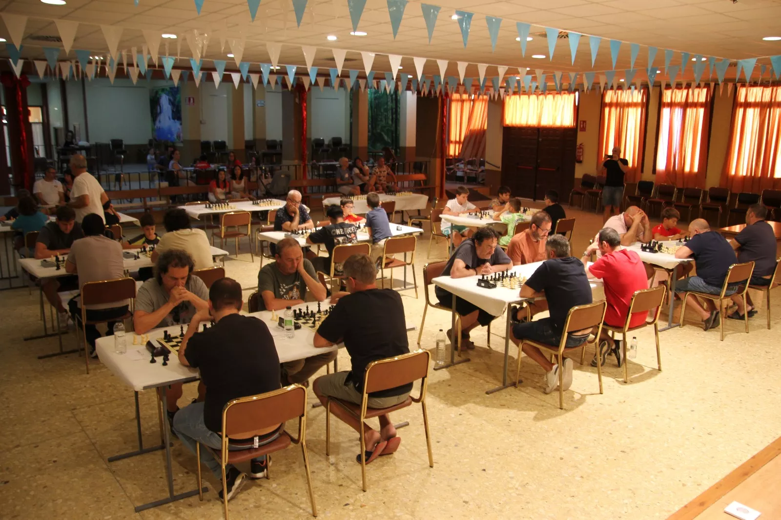 II Torneo de Ajedrez San Antolín en Sariñena. Foto Carlos Neofato