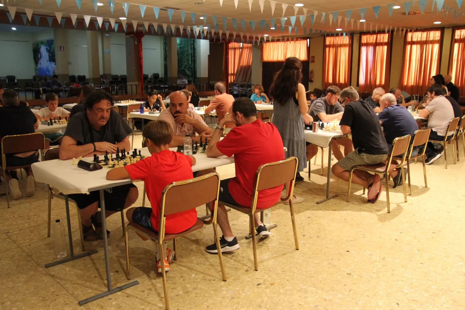 II Torneo de Ajedrez San Antolín en Sariñena. Foto Carlos Neofato