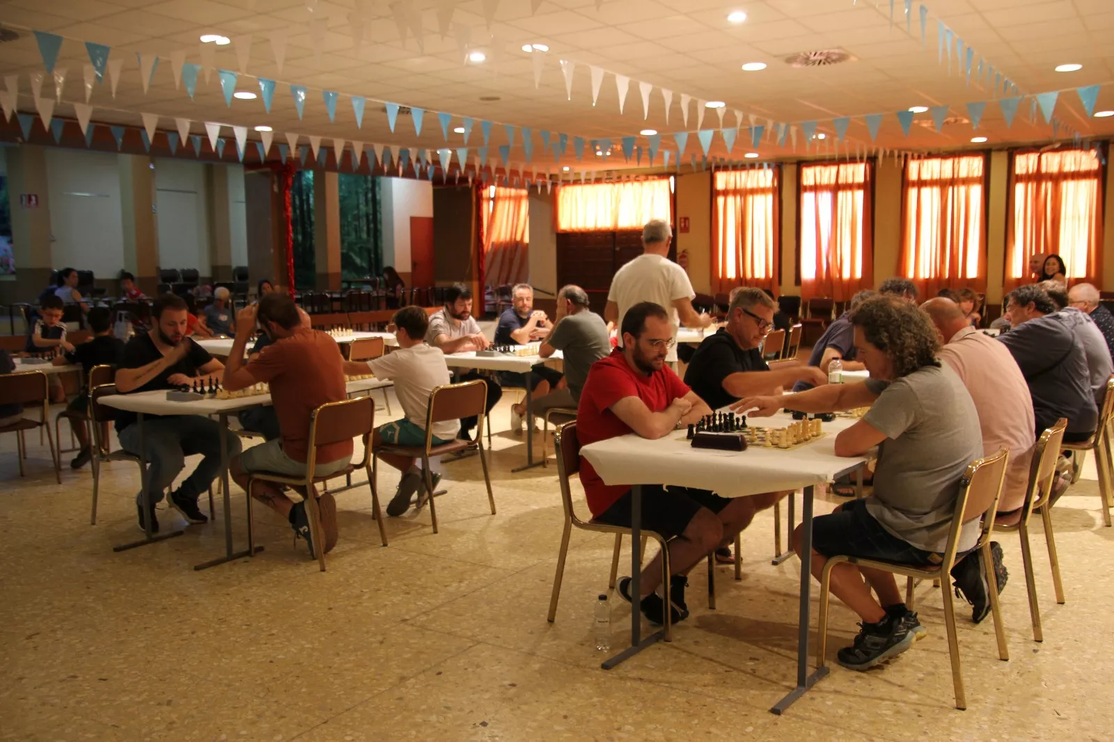 II Torneo de Ajedrez San Antolín en Sariñena. Foto Carlos Neofato