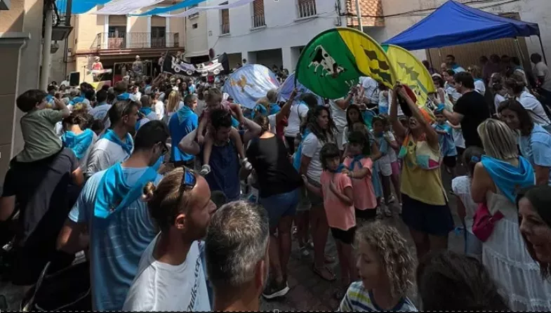 Imagen de unas pasadas fiestas de Sariñena. Foto Ayuntamiento de Sariñena