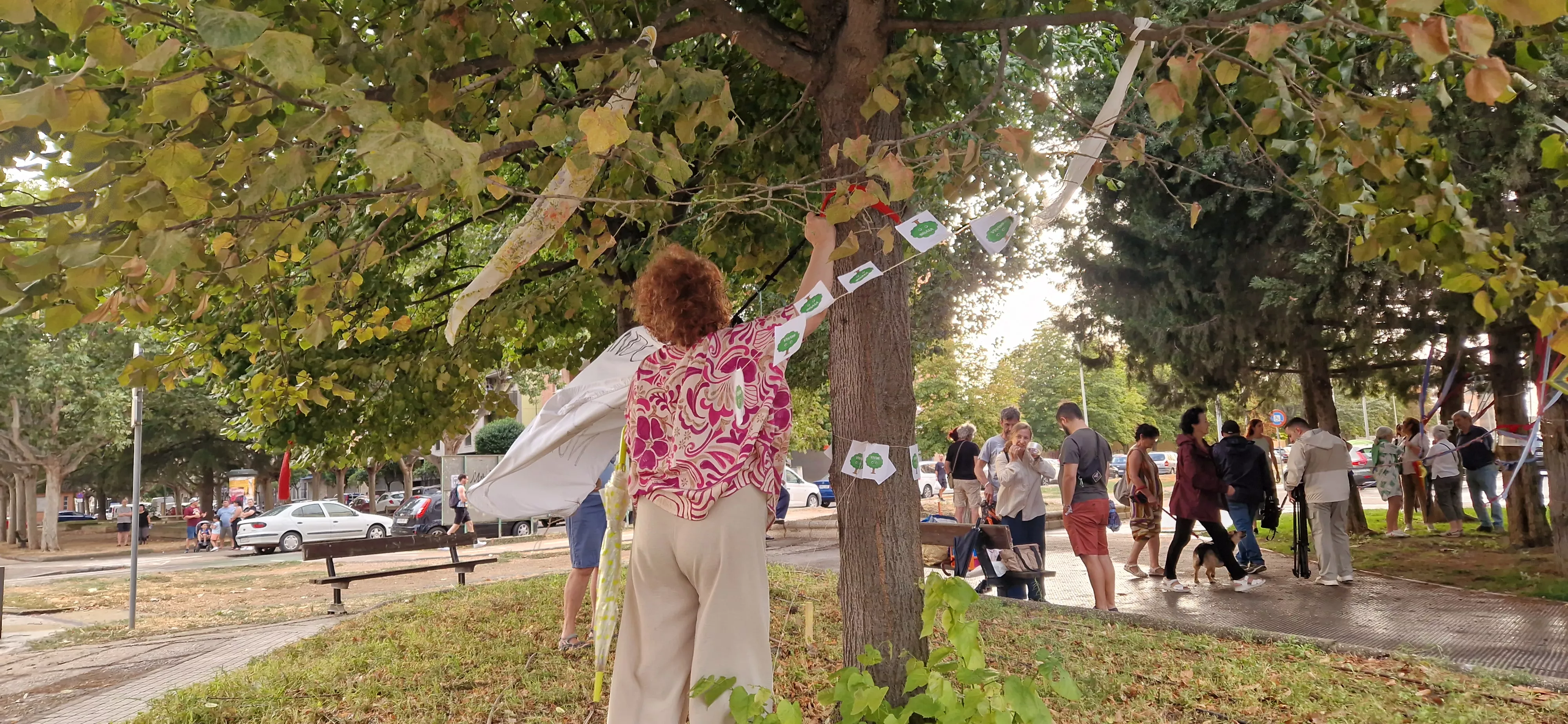 Árboles Vivos Huesca. Foto Myriam Martínez