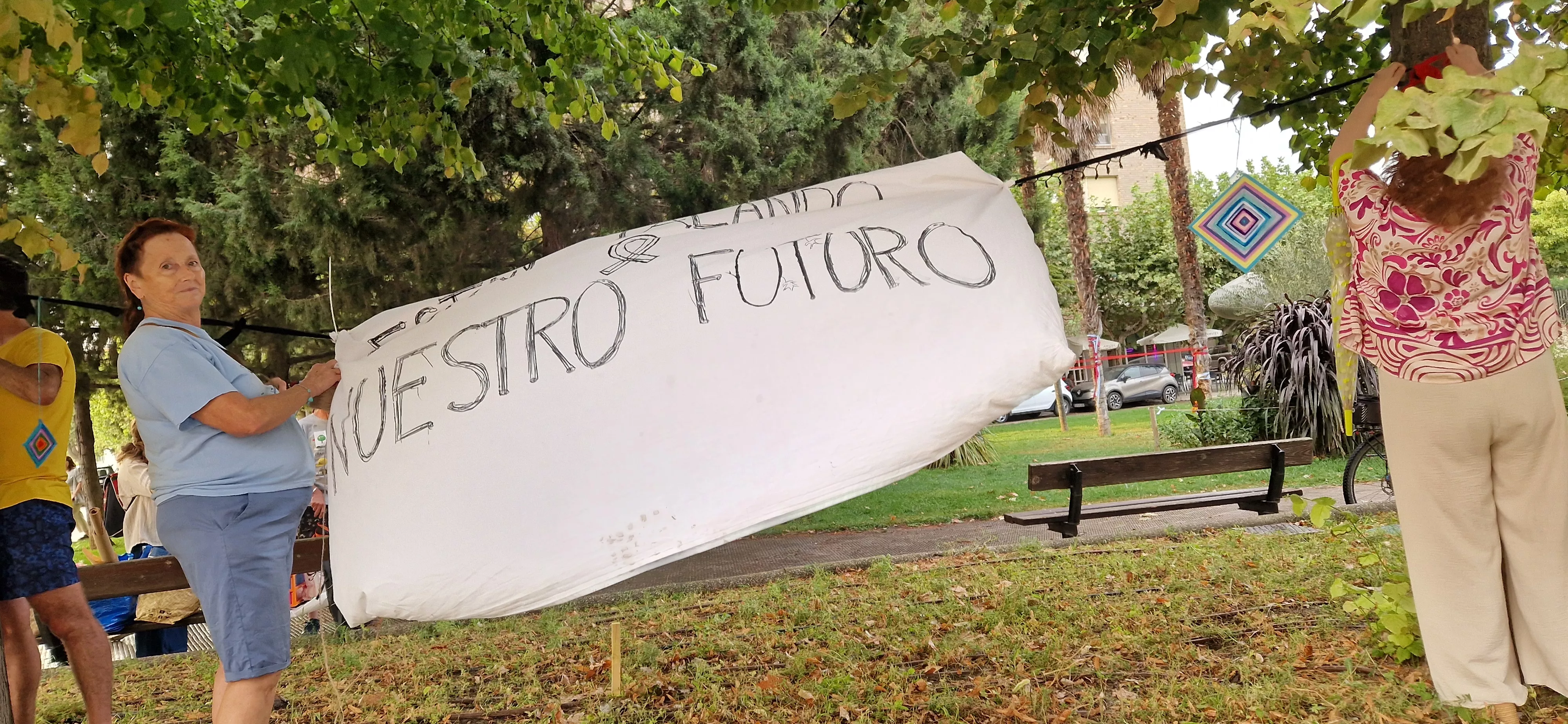 Árboles Vivos Huesca. Foto Myriam Martínez 