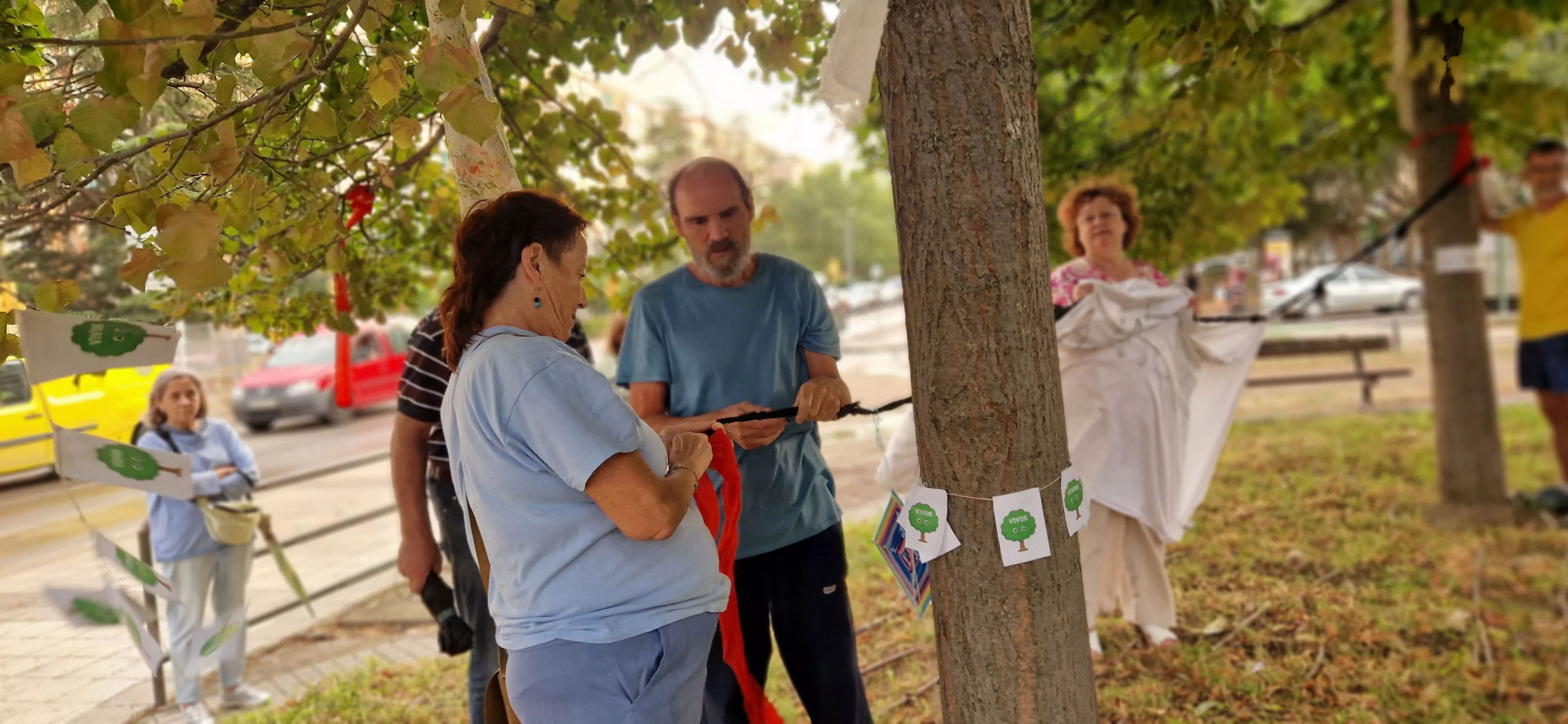 Árboles Vivos Huesca. Foto Myriam Martínez 