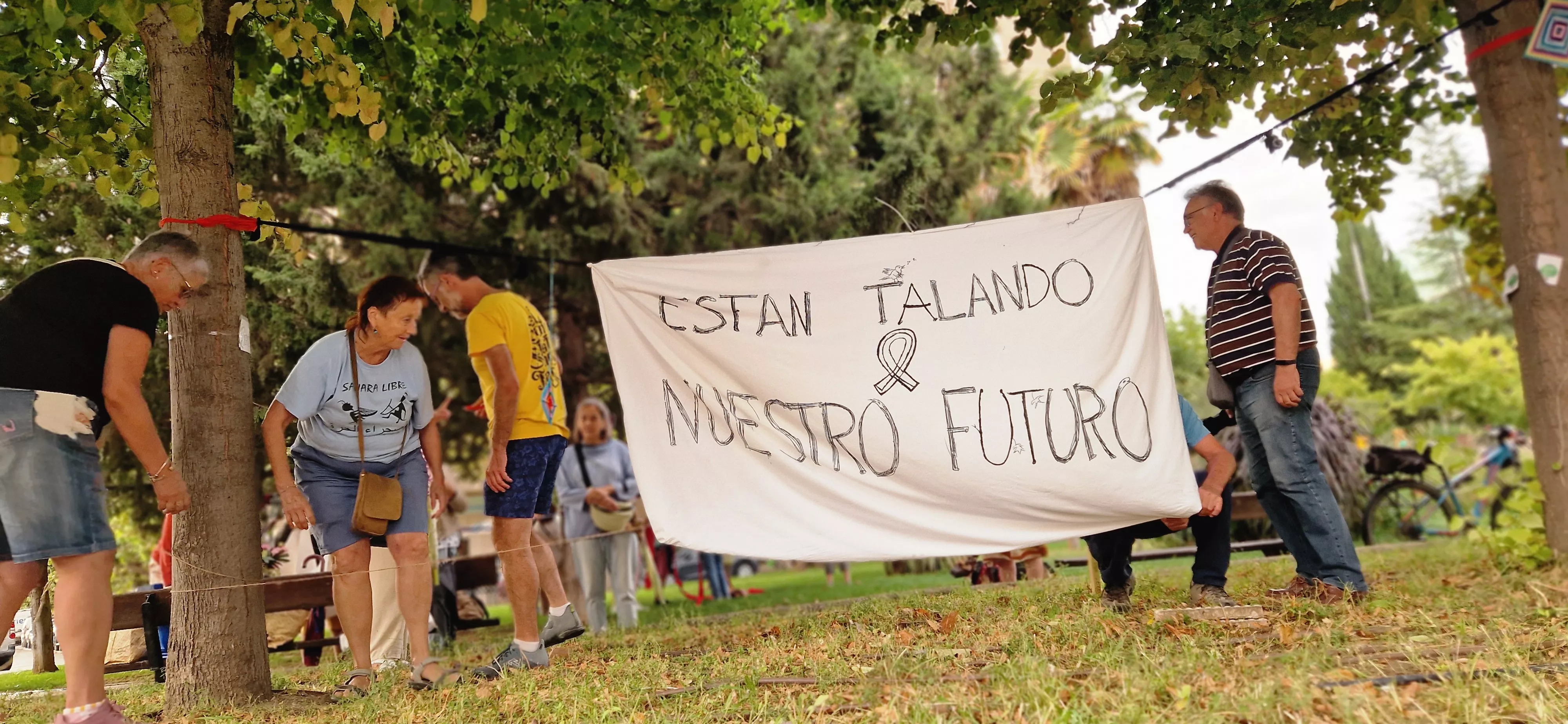 Árboles Vivos Huesca. Foto Myriam Martínez