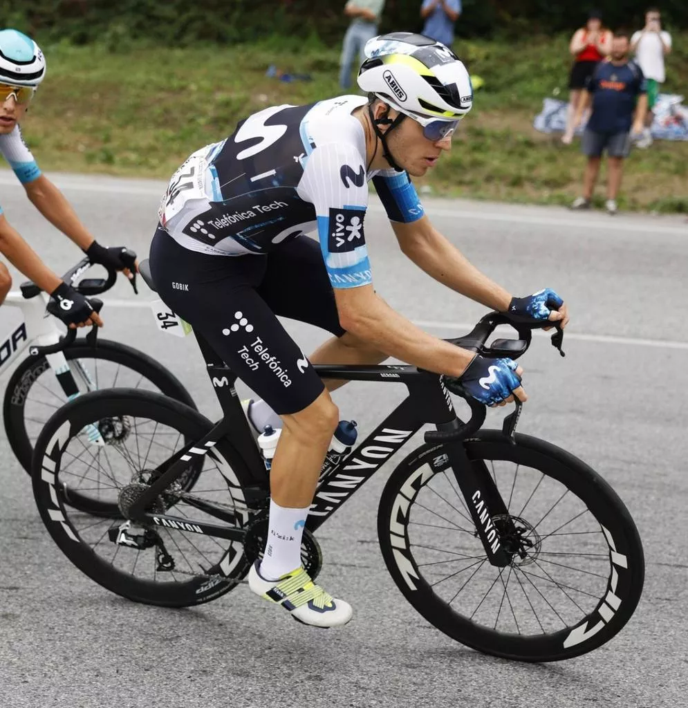 Pablo Castrillo, en esta sexta etapa de la Vuelta a España