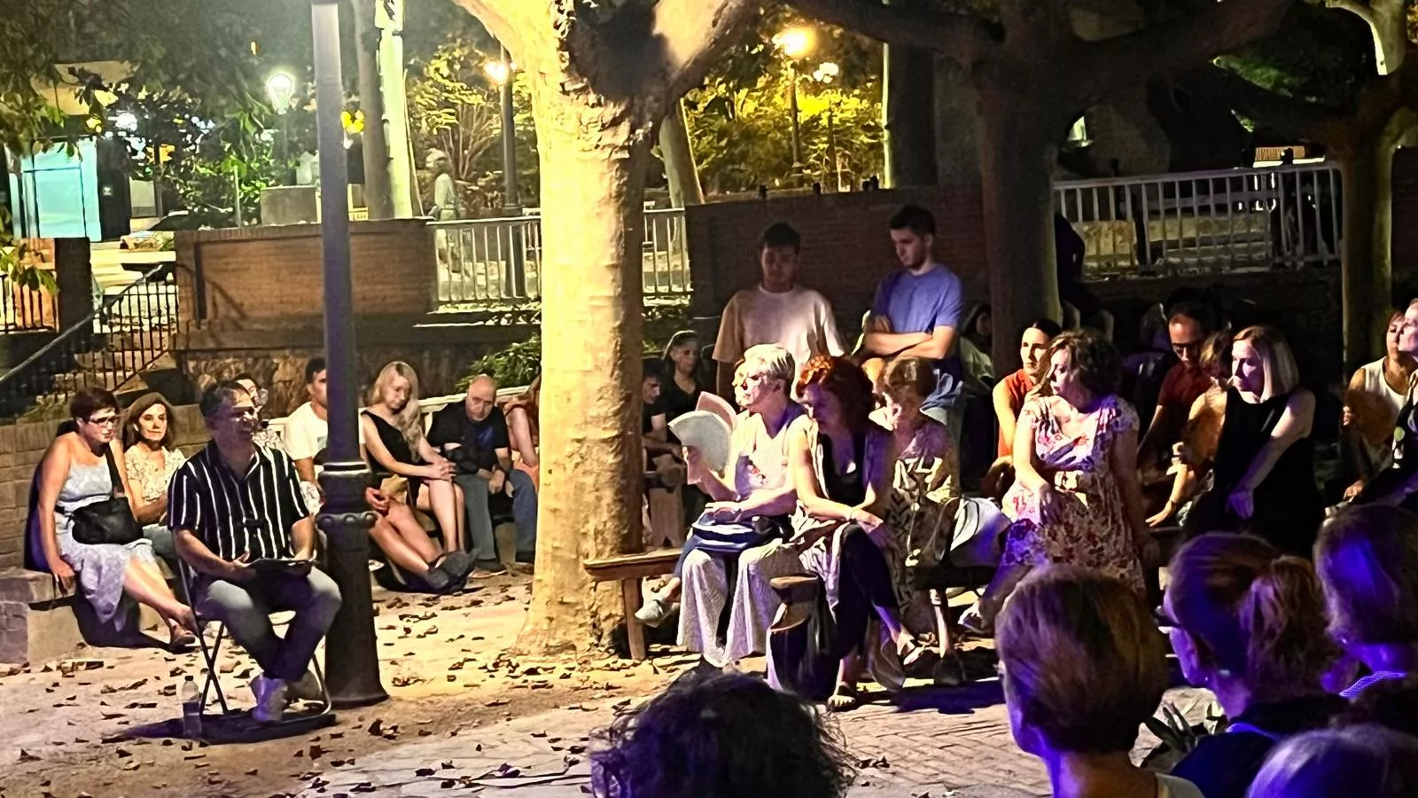 Óscar Sipán, en una de las sesione que ha impartido este verano. Foto Mercedes Manterola Óscar Sipán, en una de las sesione que ha impartido este verano. Foto Mercedes Manterola