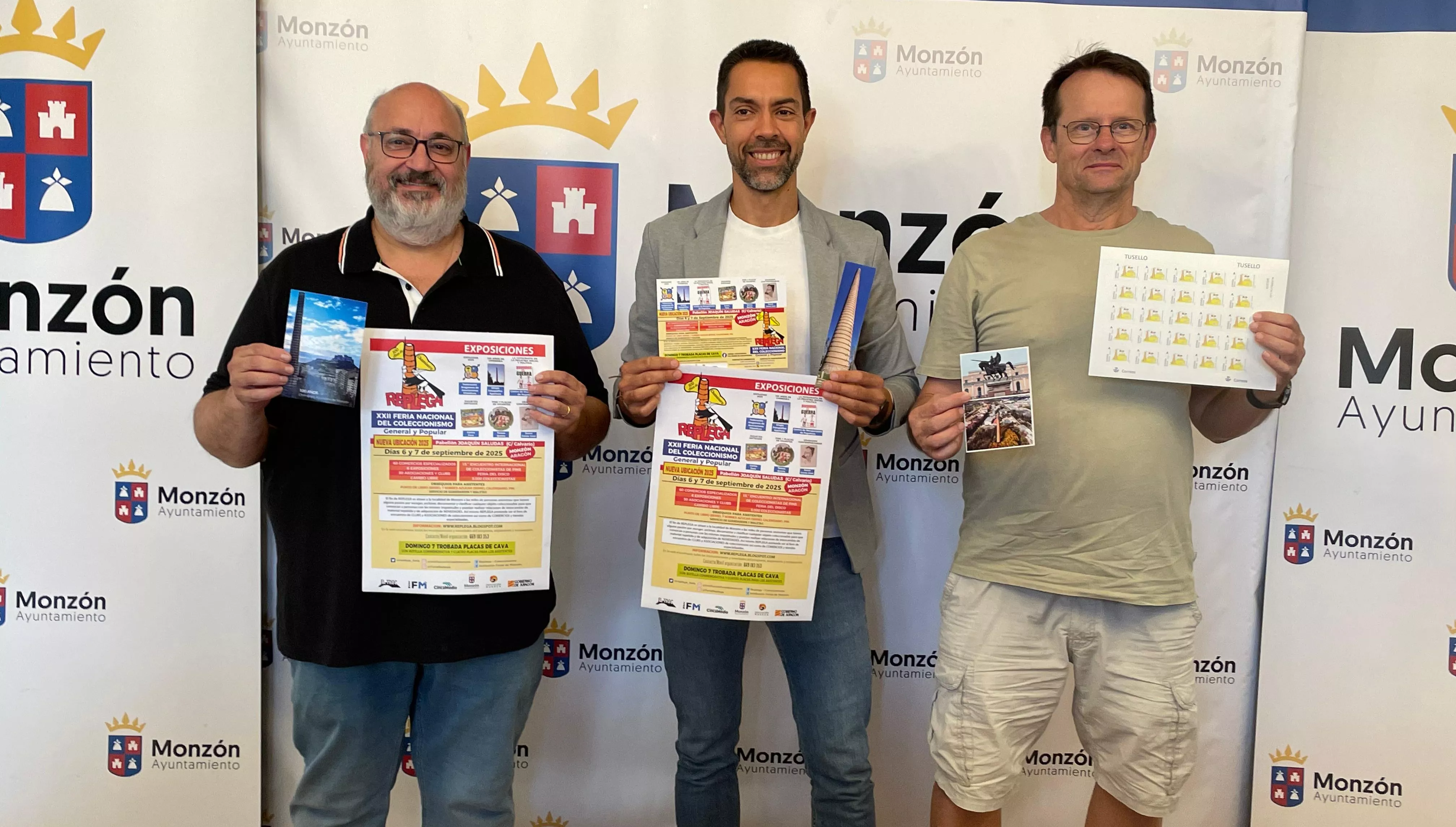 José Luis Escutia, Jairo Sánchez y Joaquín Palacios en la presentación de Replega José Luis Escutia, Jairo Sánchez y Joaquín Palacios en la presentación de Replega