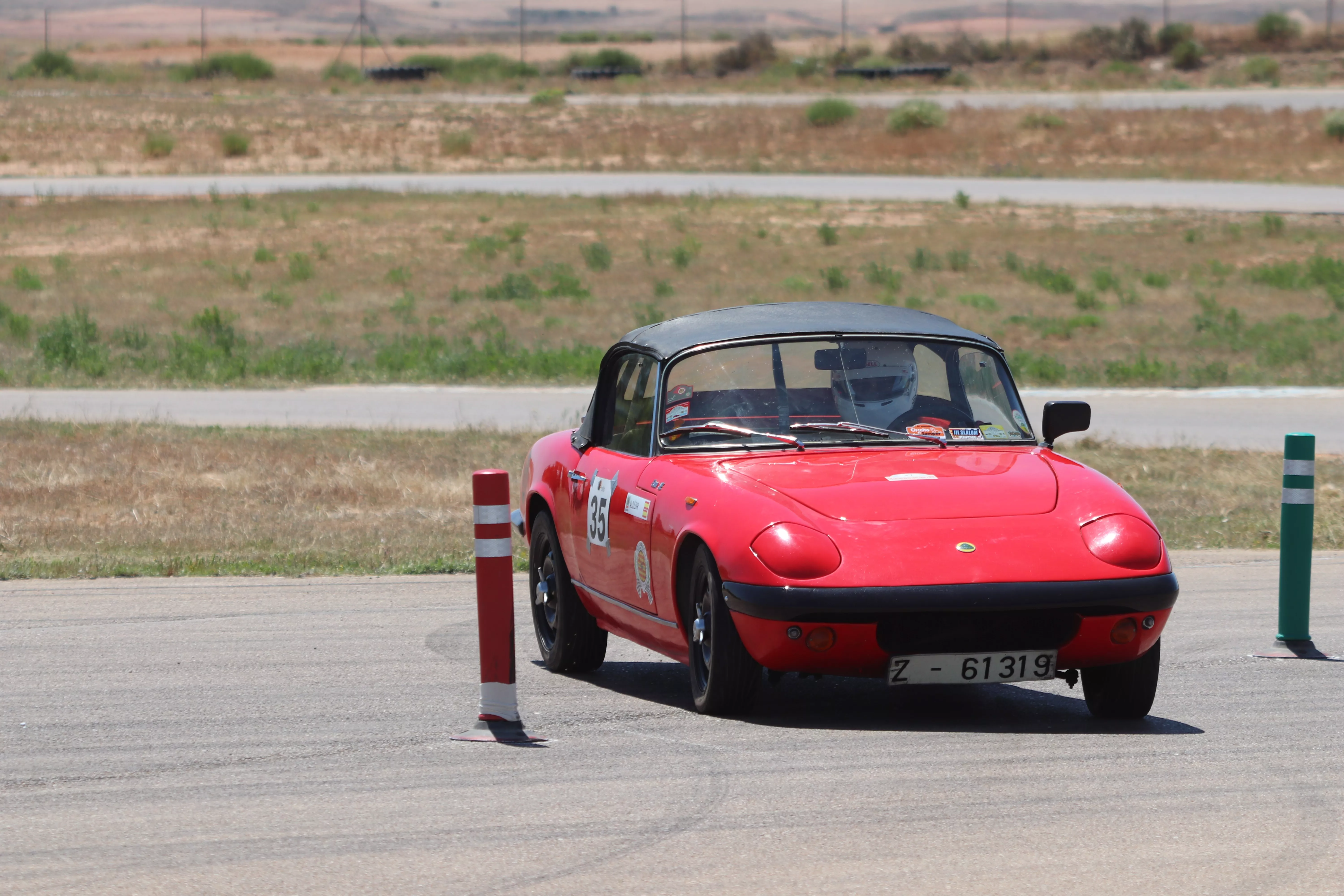 Competición de Slalom en Candanchú