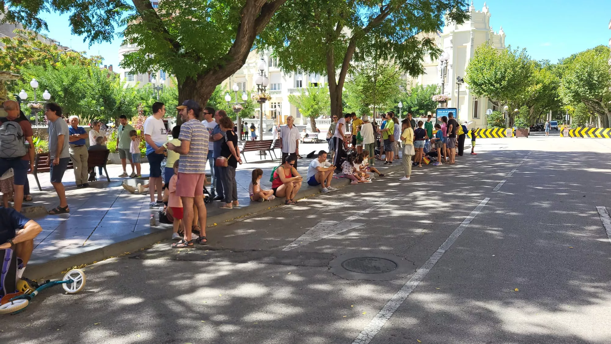 Paso por Huesca de la Vuelta Ciclista a España