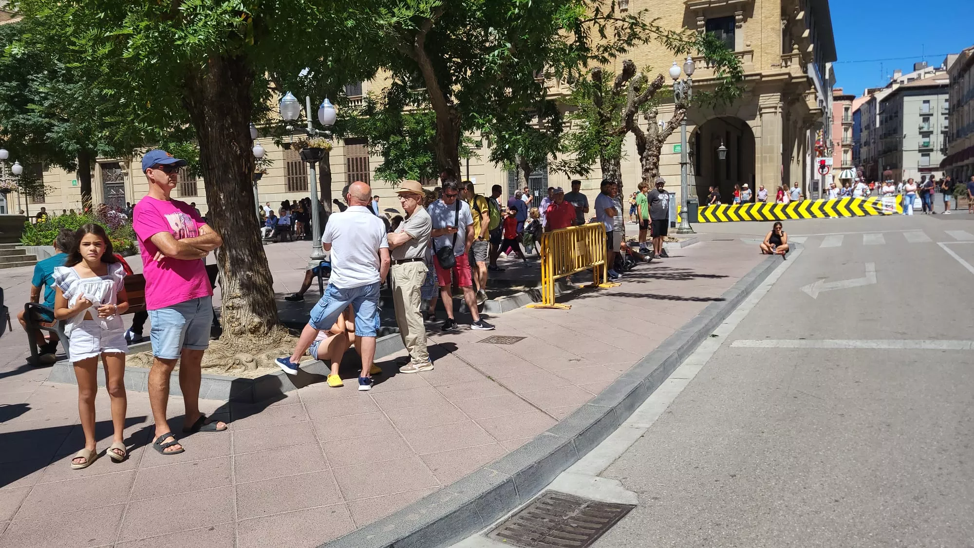 Paso por Huesca de la Vuelta Ciclista a España