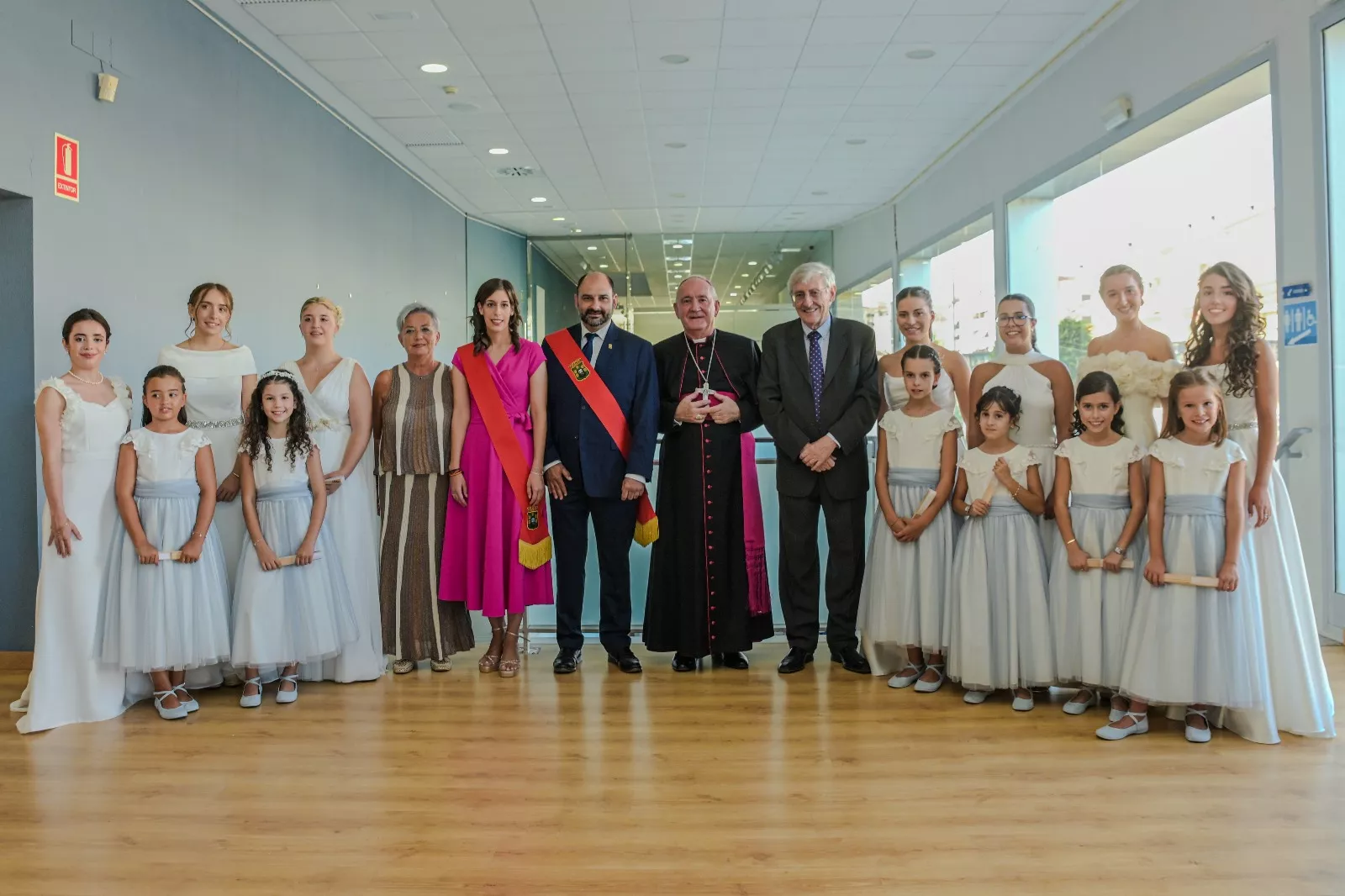 Presentación de Damas y el pregón de monseñor Ángel Pérez en Barbastro. Fotos Eva Zamora y David Gatta