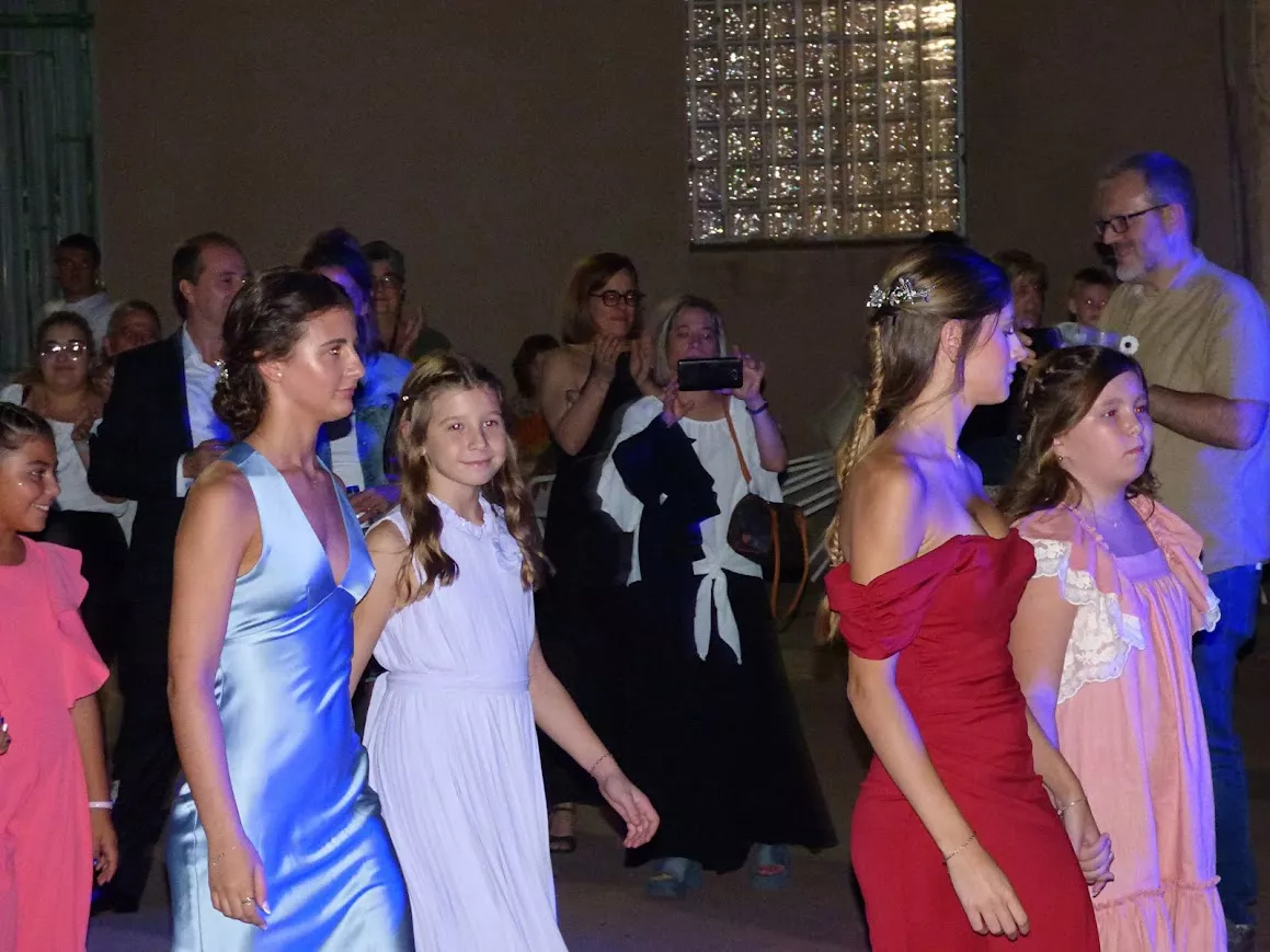 Verbena de las Damas en Barbastro. Foto Manuel Salanova