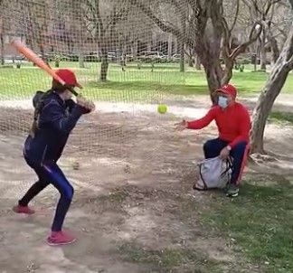 Entrenamiento en Los Olivos del Club Béisbol Huesca. El Ayuntamiento se compromete con habilitar un campo. El club "confía y verifica" Entrenamiento en Los Olivos del Club Béisbol Huesca. El Ayuntamiento se compromete con habilitar un campo. El club "confía y verifica"