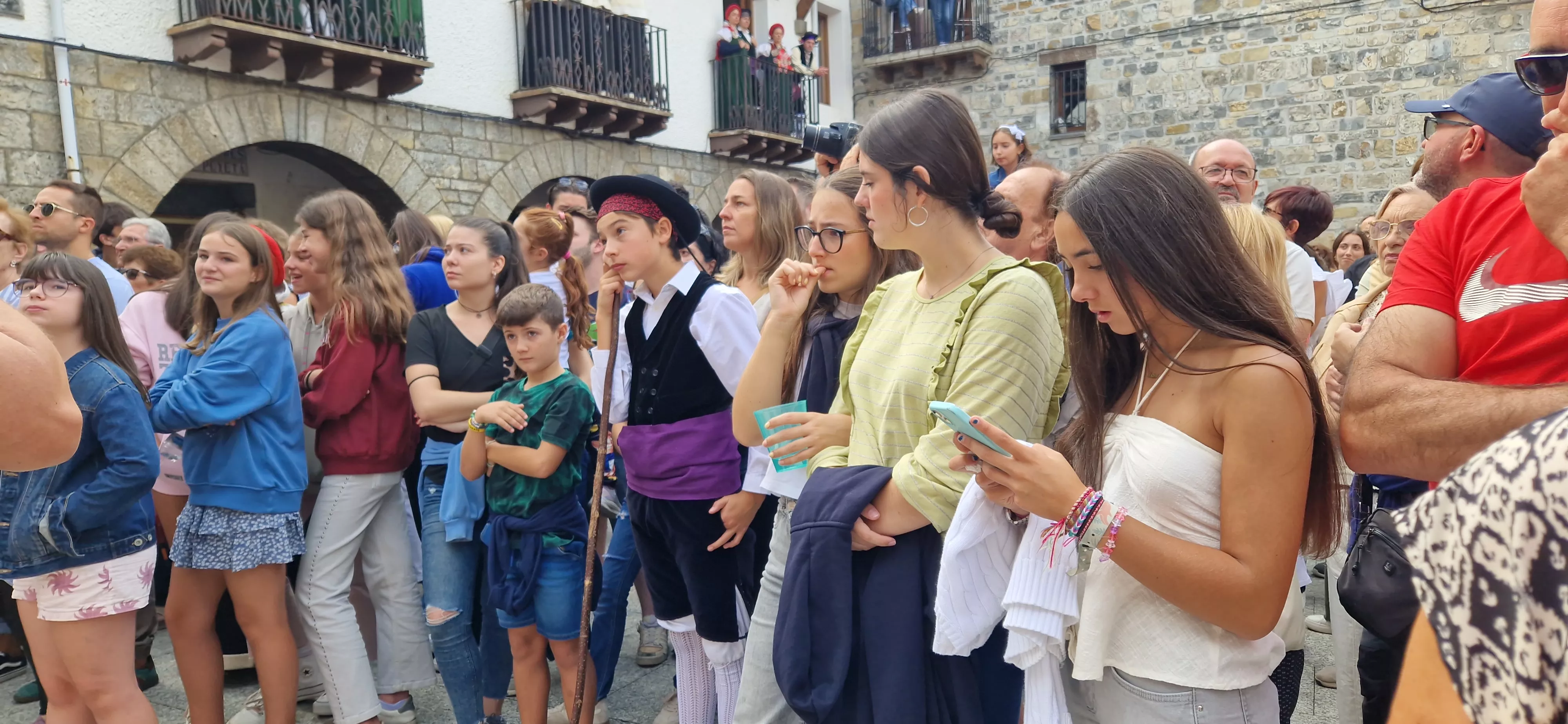Día del traje típico ansotano. Foto Myriam Martínez 