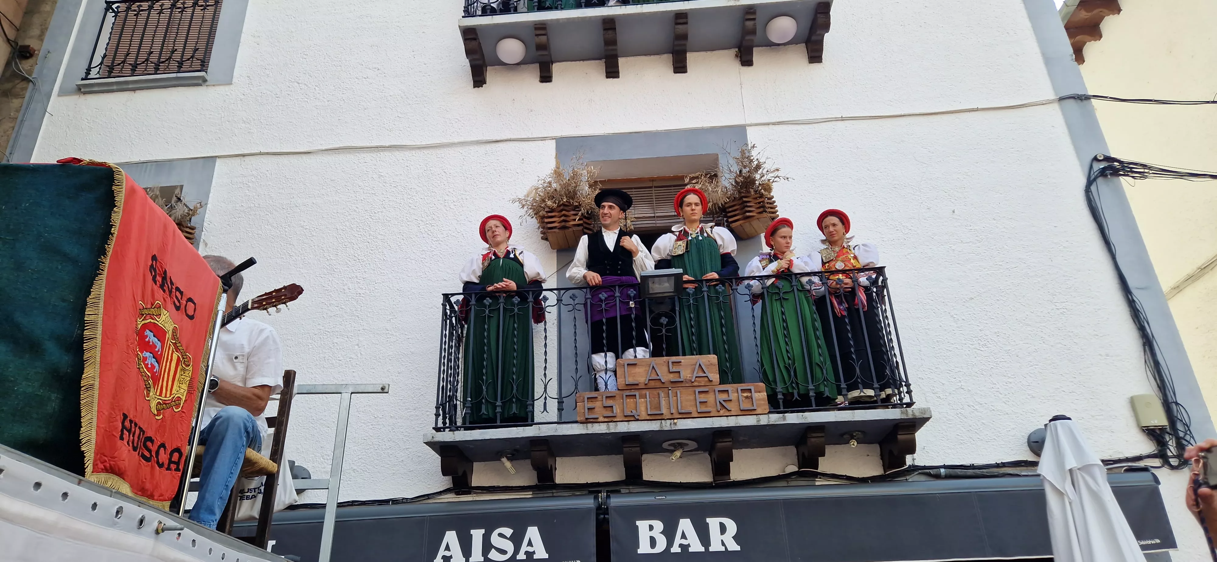 Día del traje típico ansotano. Foto Myriam Martínez 