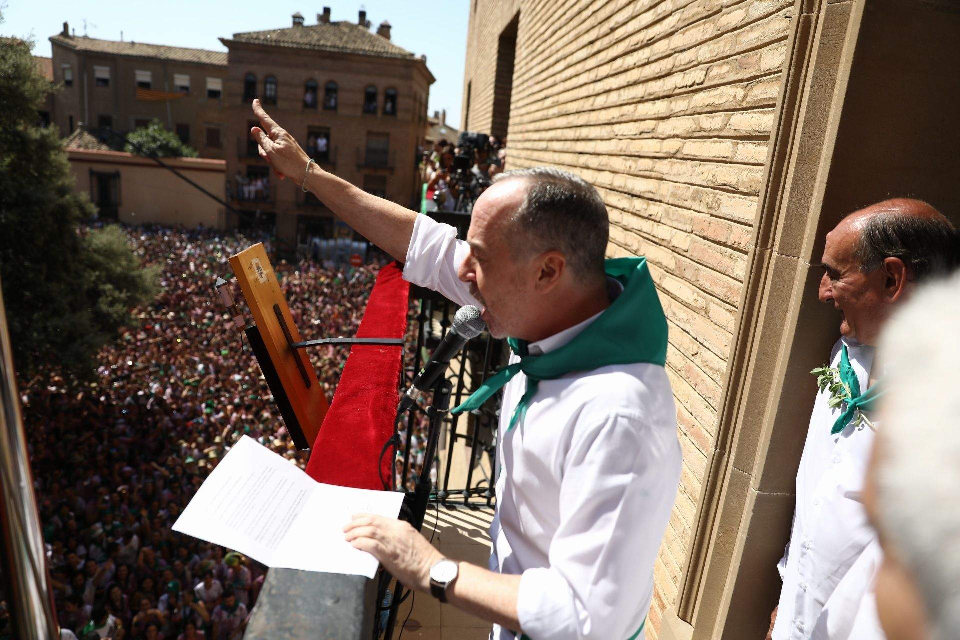 Lanzamiento del cohete. Foto Álvaro Calvo 