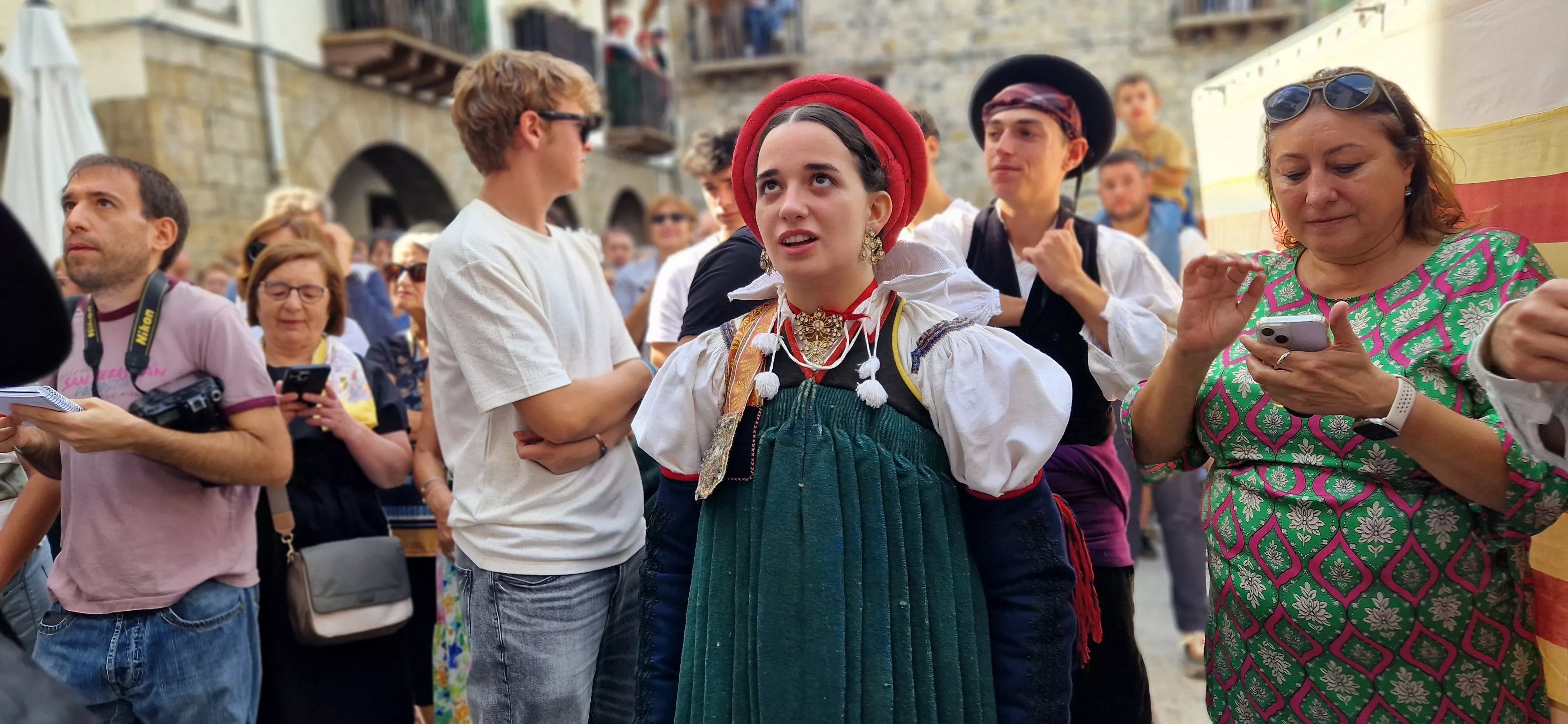 Día del traje típico ansotano. Foto Myriam Martínez 