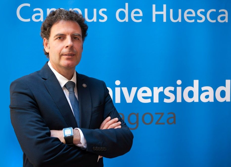 Profesor del Campus de Huesca Germán Vicente Rodríguez