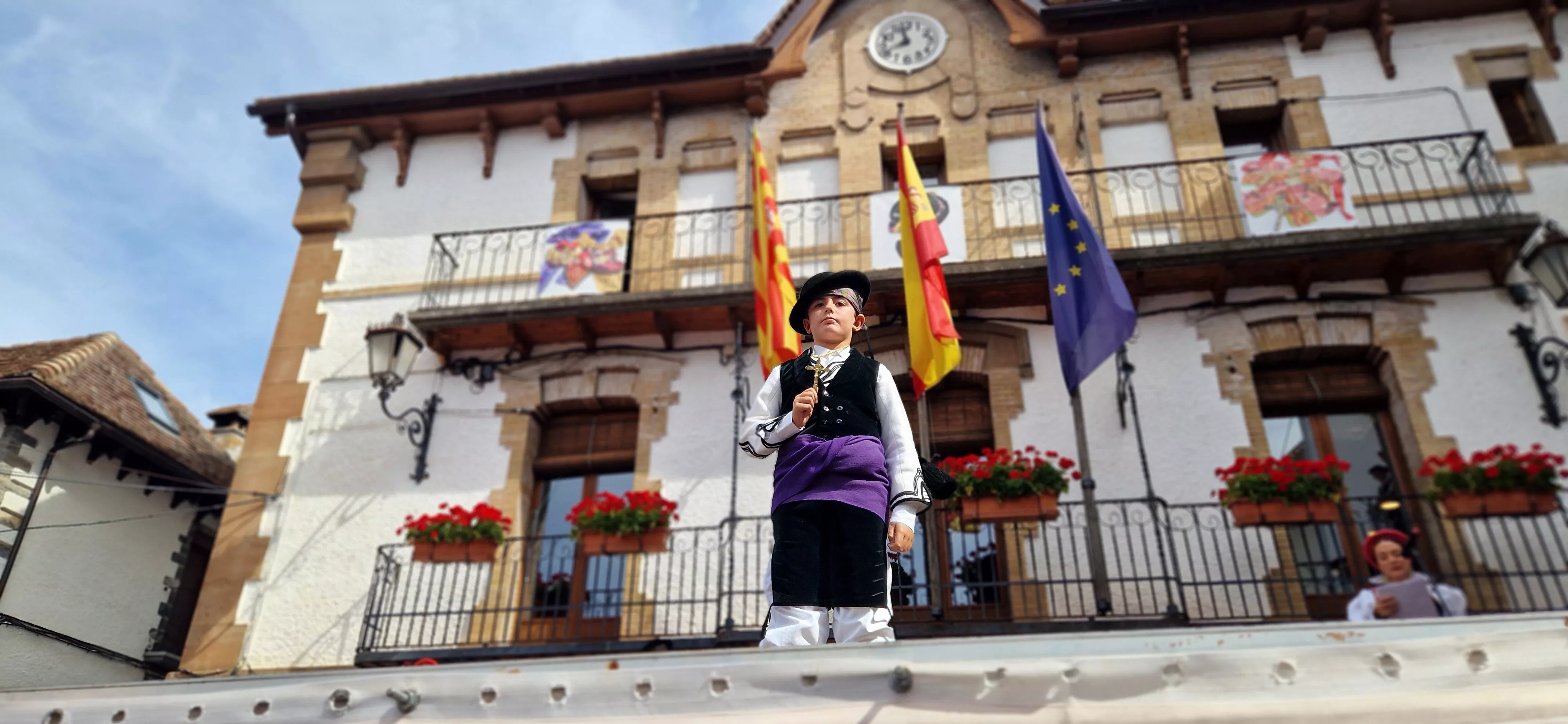 Día del traje típico ansotano. Foto Myriam Martínez 