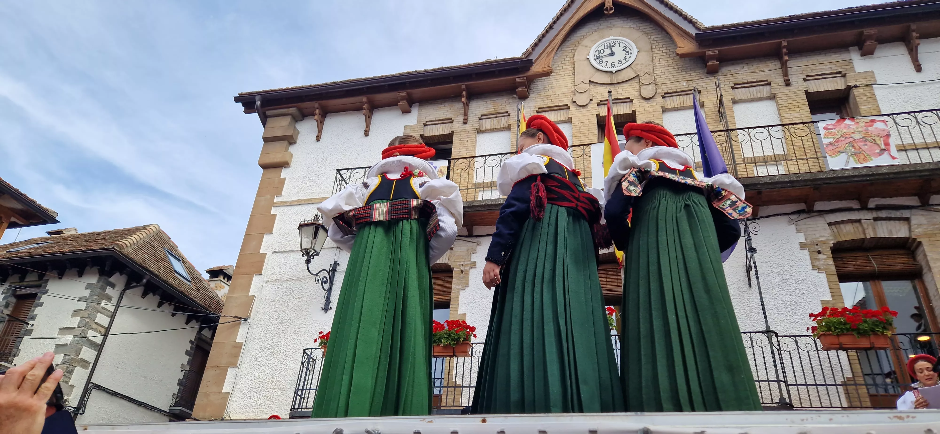 Día del traje típico ansotano. Foto Myriam Martínez 