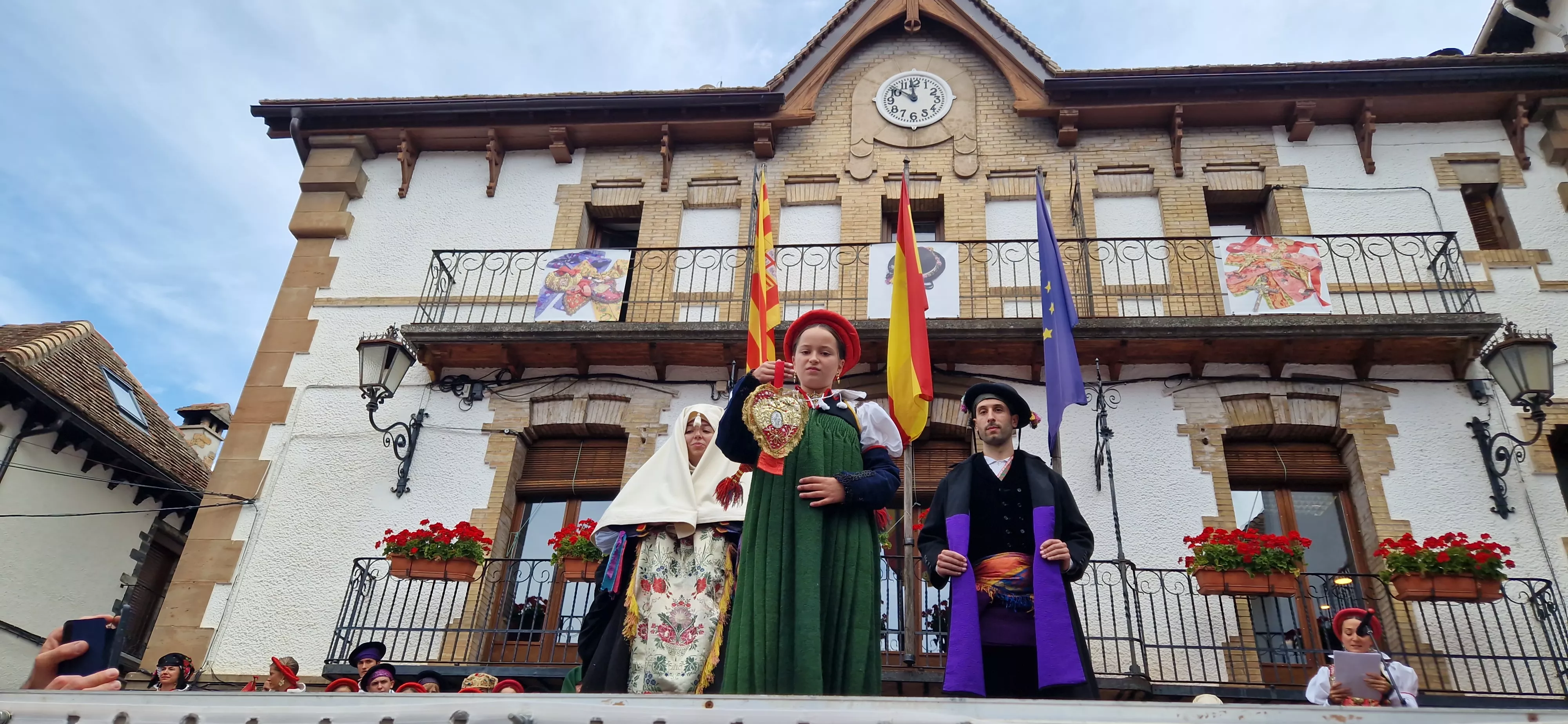 Día del traje típico ansotano. Foto Myriam Martínez 
