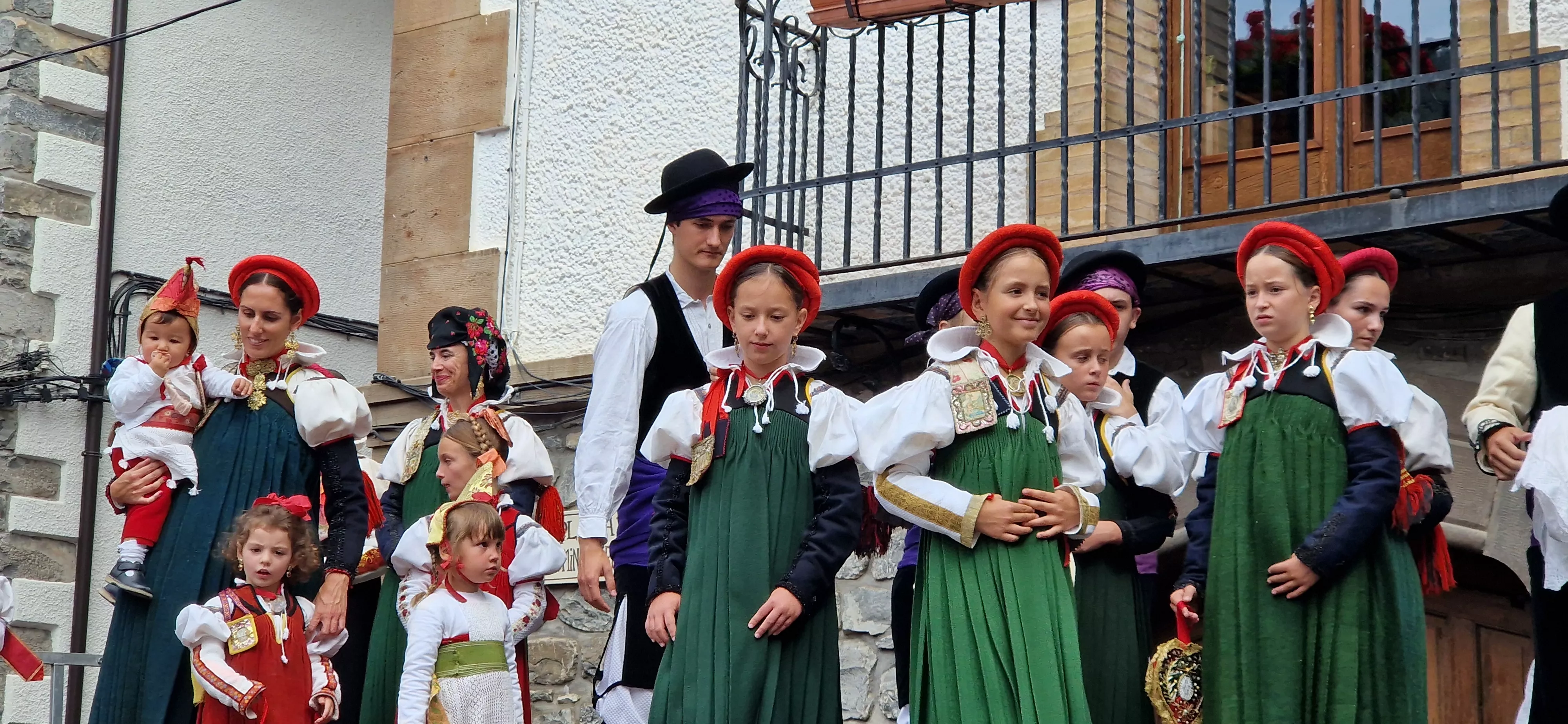 Día del traje típico ansotano. Foto Myriam Martínez 