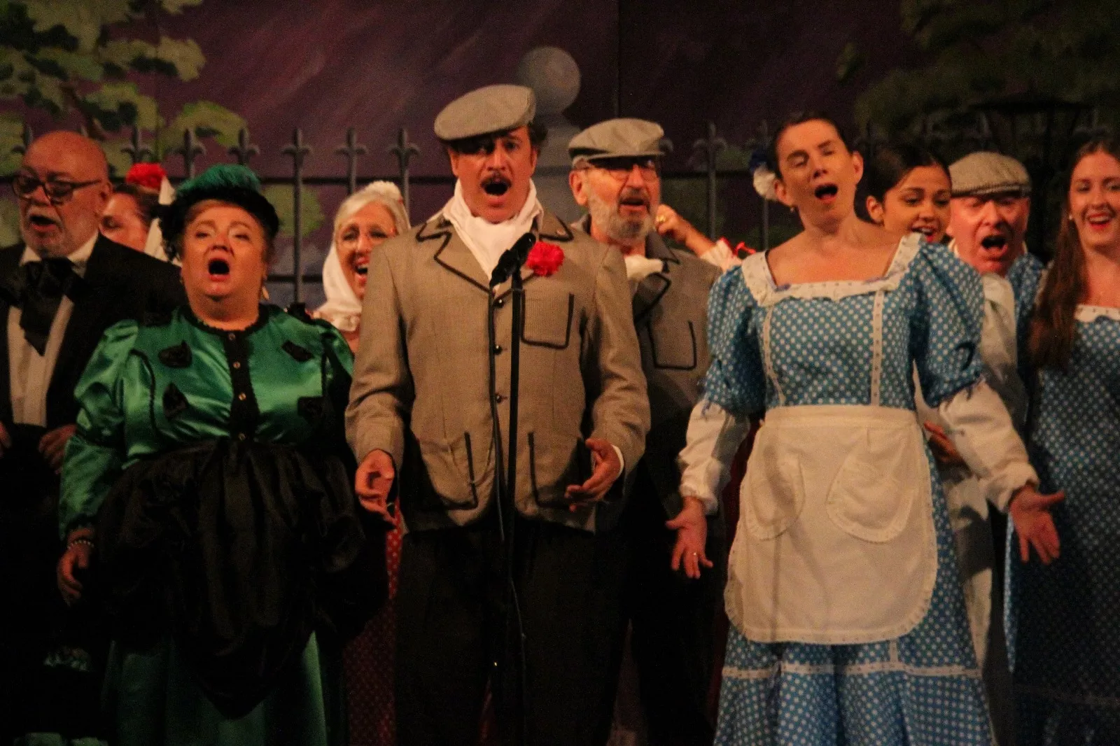 El Teatro Lírico de Zaragoza en el Corral de Comedias de Robres. Foto Carlos Neofato