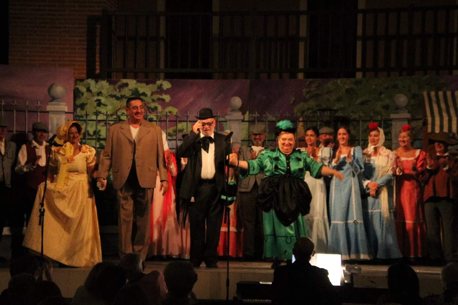 El Teatro Lírico de Zaragoza en el Corral de Comedias de Robres. Foto Carlos Neofato