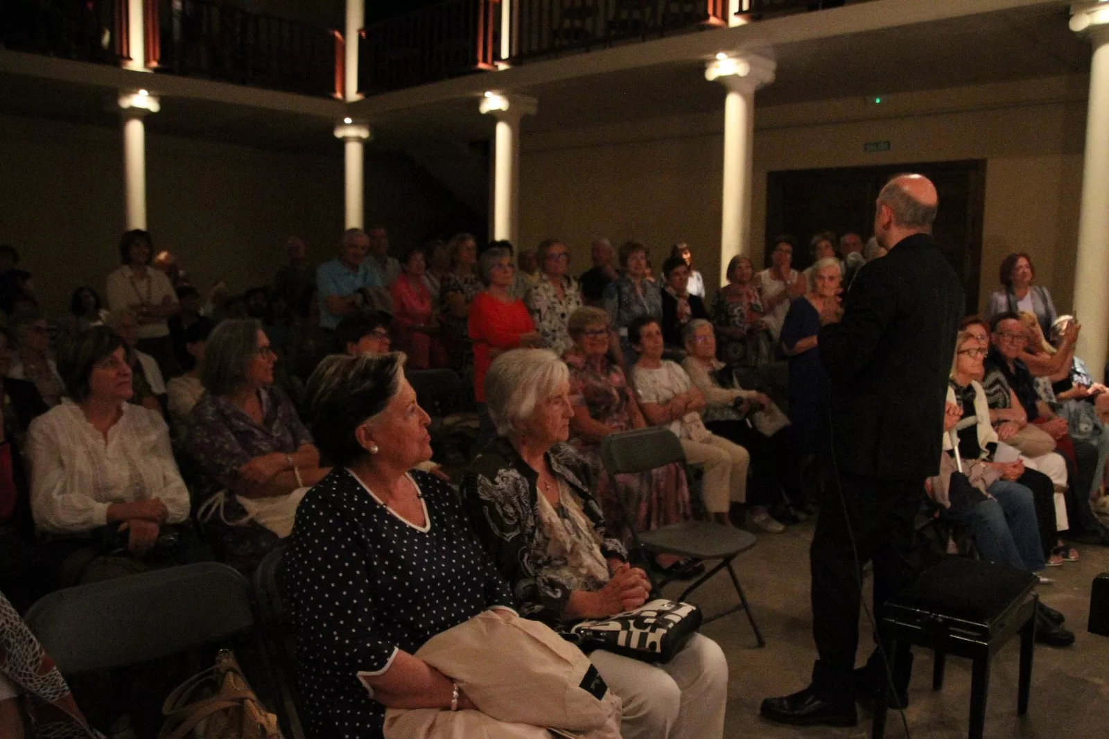 El Teatro Lírico de Zaragoza en el Corral de Comedias de Robres. Foto Carlos Neofato