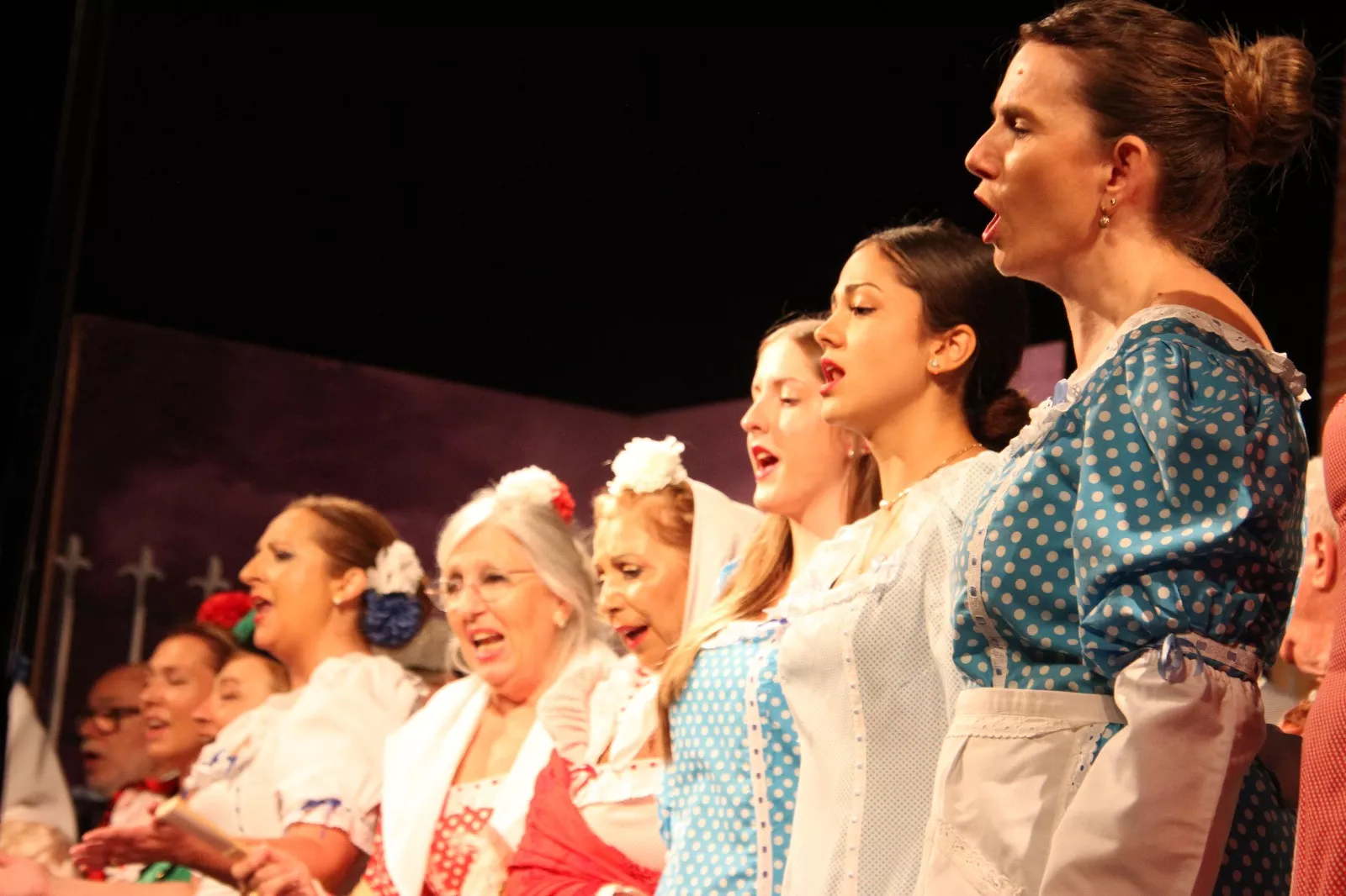 El Teatro Lírico de Zaragoza en el Corral de Comedias de Robres. Foto Carlos Neofato