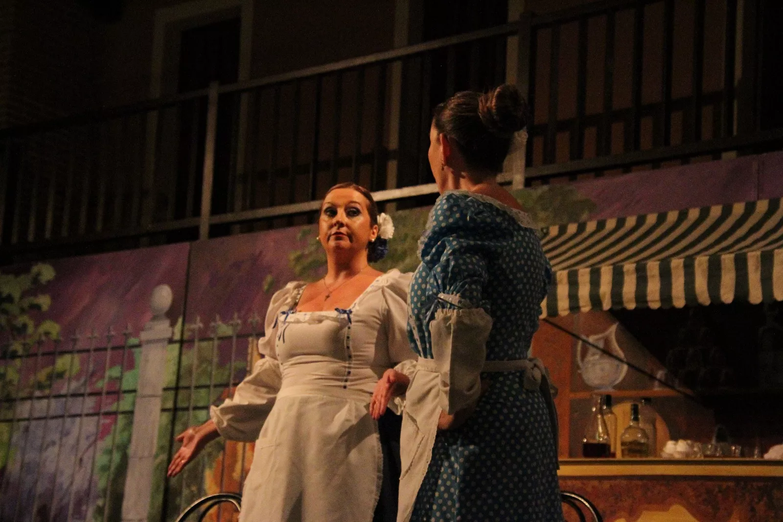 El Teatro Lírico de Zaragoza en el Corral de Comedias de Robres. Foto Carlos Neofato