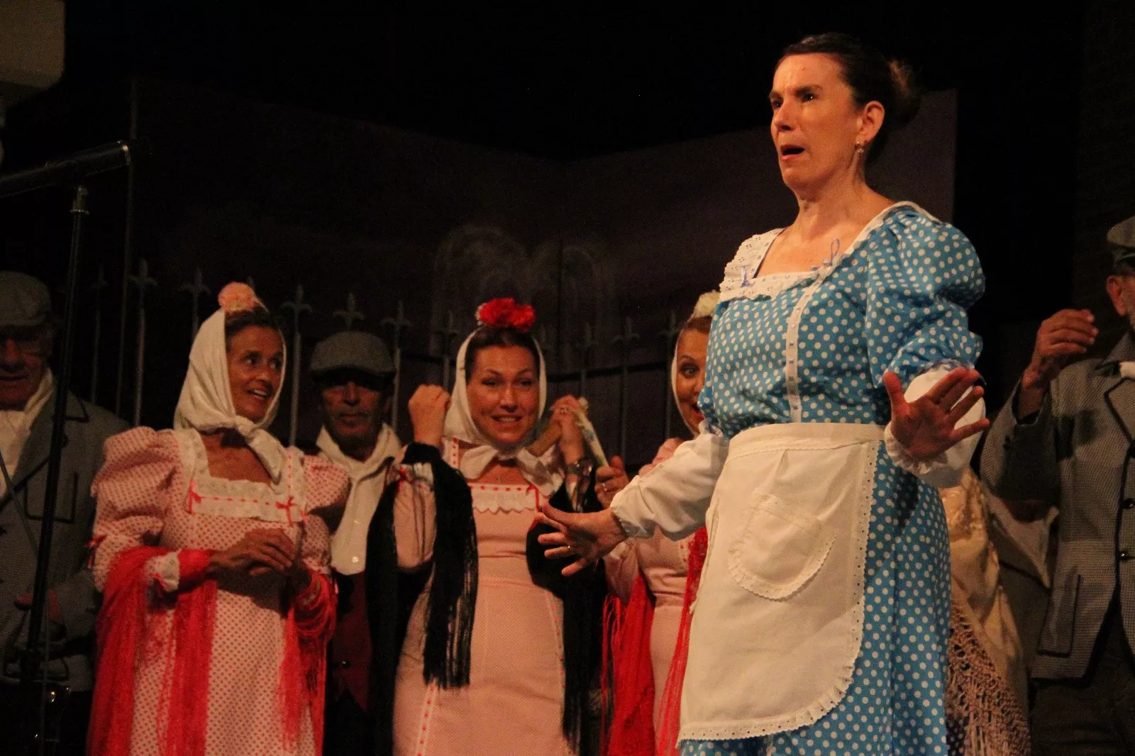 El Teatro Lírico de Zaragoza en el Corral de Comedias de Robres. Foto Carlos Neofato