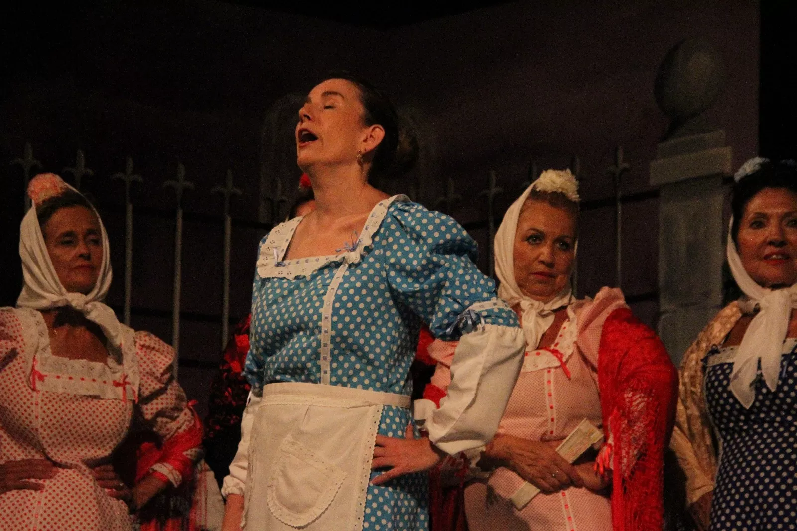 El Teatro Lírico de Zaragoza en el Corral de Comedias de Robres. Foto Carlos Neofato